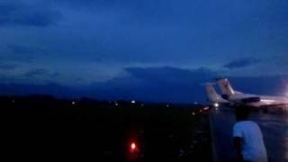 preview picture of video 'Air Asia Landing At Husein Sastranegara Airport'