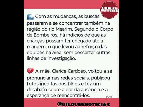 Nova reviravolta marca caso das crianças desaparecidas em Bacabal,no Maranhão.