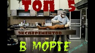ЖЕСТЬ Топ 5 эксперементов в морге 2018!!!