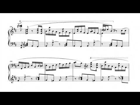 Wang Li-San - Fantasy-Sonata "Black Soil", Memory of Er Ren Zhuan (1983) [Score-Video]