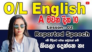 REPORTED SPEECH IN ENGLISH  Spoken English For Beg