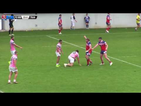 Résumé TO XIII vs York - Round 14 League One 2016 - 02.07.2016
