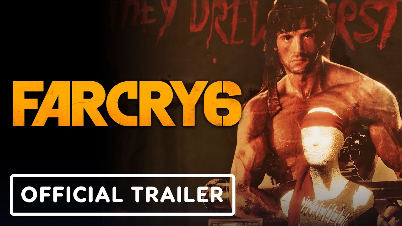 Обложка видео Трейлер кроссовер-квеста по «Рэмбо» для экшена Far Cry 6