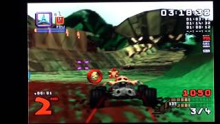 S.C.A.R.S. on N64. Gameplay & Commentary.