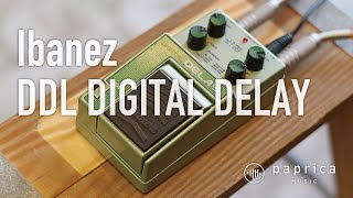 Video thumbnail for Ibanez DDL DIGITAL DELAY by paprica music
