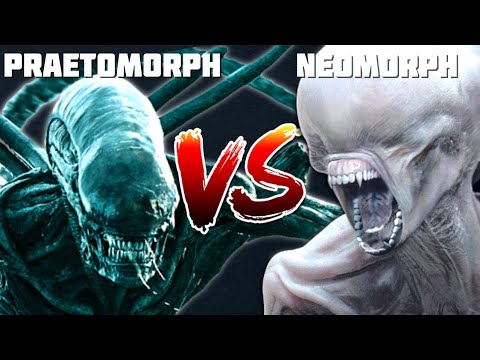 Neomorph VS Praetomorph - ALIEN XENOMORPH FIGHT - WHO WINS?