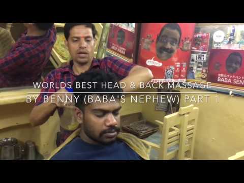 World's Greatest Back Massage & Head Massage|By Benny (Baba's Nephew)|Pushkar|ASMR|Part 1