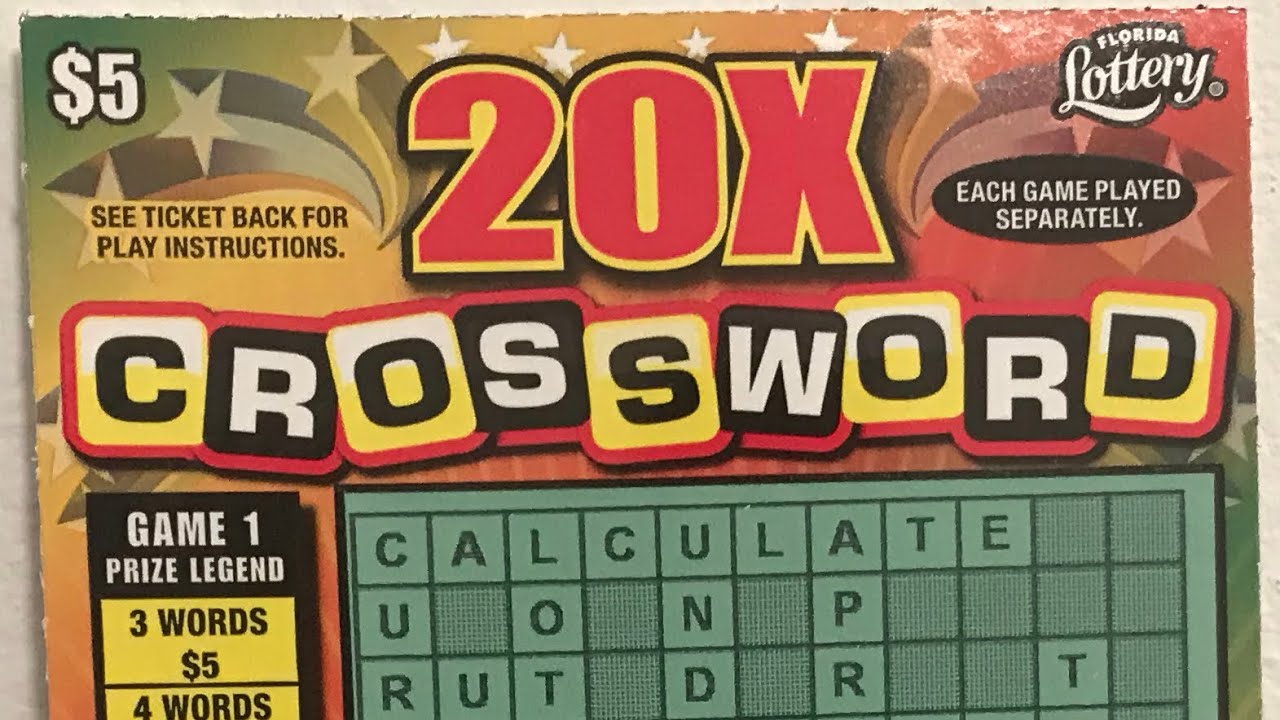 20X CROSSWORD TICKET
