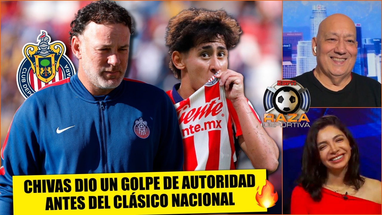 CHIVAS BAILÓ a PUMAS y le envió MENSAJE al AMÉRICA para CLÁSICO NACIONAL en LIGA MX | Raza Deportiva
