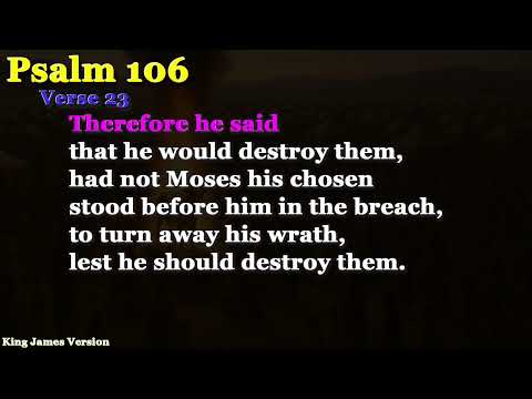 Psalm 106 as a Song - Soft Country - KJV