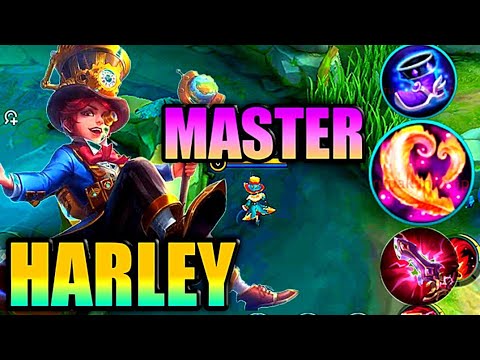 Harley Best Build and Emblem 2022 ! top 1 global Harley Gameplay MLBB#8