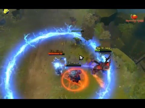 Arteezy Razor BIG PLAYS vs Na'Vi at ESL One