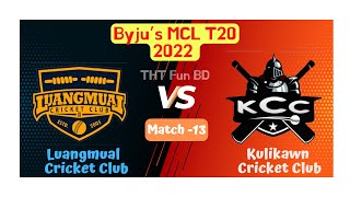Luangmual Cricket Club vs Kulikawn Cricket Club, Byju’s MCL T20 Live Score Streaming & Update
