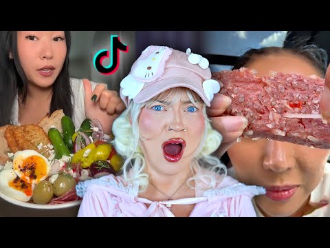 I only ate like Tik Tok Mukbangers for 24h (disturbing?)