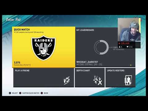 Its Friday We Lit!!! Madden 20 H2H Ranked & Vs Subs Live Stream