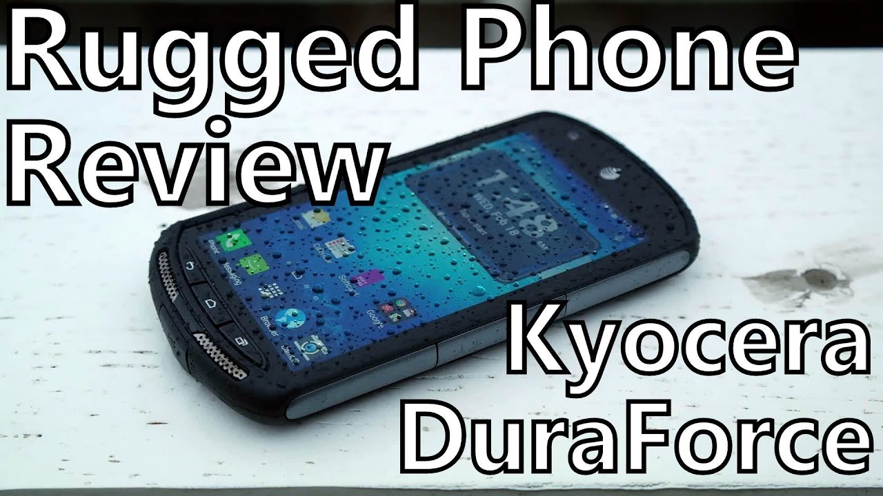 Smartphone Review: Kyocera DuraForce on AT&T - Rugged and Waterproof Android!