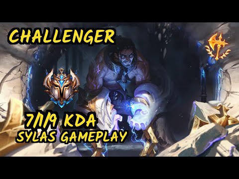 SYLAS vs MORGANA - 7/1/9 KDA MID CHALLENGER GAMEPLAY - EUW