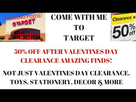 Come with me to Target 50% Off After Valentines Day Clearance~Awesome Finds & Deals~Come with me 😍