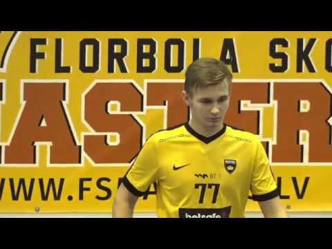 ELVI florbola līga:  Betsafe/Ulbroka - FK Kurši/Ekovalis (16.12.2017)