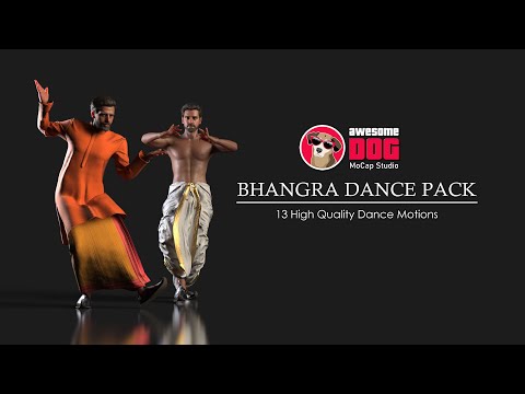 Bhangra Dances MoCap Pack for iClone Demo