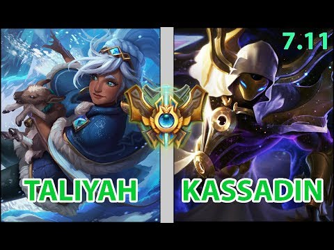 bbq OLIVERS Tempt Taliyah vs Kassadin Mid - Korean Pro Replay