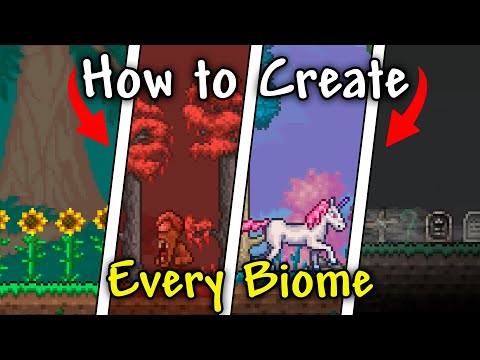 How to Create Every Biome in Terraria
