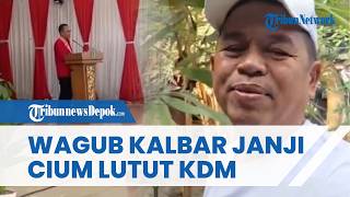 Respons KDM Ditantang Wagub Kalbar Tukar Posisi, Janji Cium Lutut Dedi Mulyadi Jika Berhasil