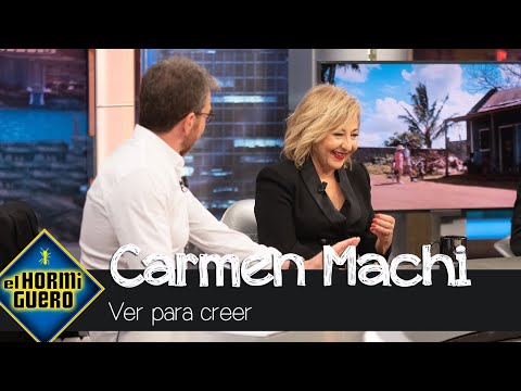 El viaje más atípico de Carmen Machi y Quim Gutiérrez... ¡Ella iba "amorfinada"! - El Hormiguero