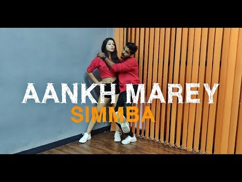 AANKH MAREY- SIMMBA || RANVEER SINGH, SARA ALI KHAN || The MiddleBEAT Dance Company