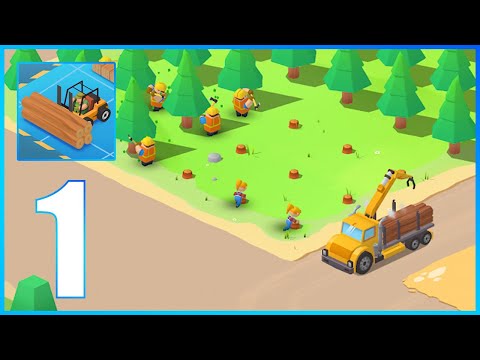 Idle Lumber Empire - Gameplay walkthrough Part 1 (iOS, Android) - YouTube