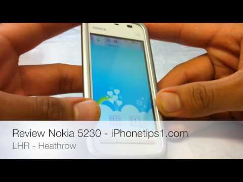 Nokia 5230 Hands On Review HD