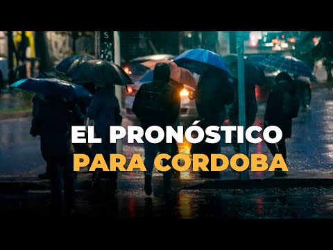 ⛈️ Pronóstico para CÓRDOBA: lluvias leves hoy y un fin de semana ideal para disfrutar ☀️ | Cadena 3