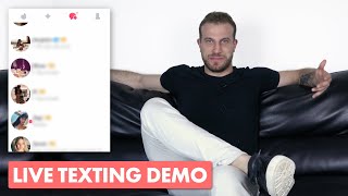 How to Master Text and Online Game - Live Demo Using My Tinder & Bumble