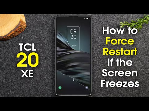 TCL 20 XE How to Force Restart If the Screen Freezes | TCL 20 XE Soft Reset