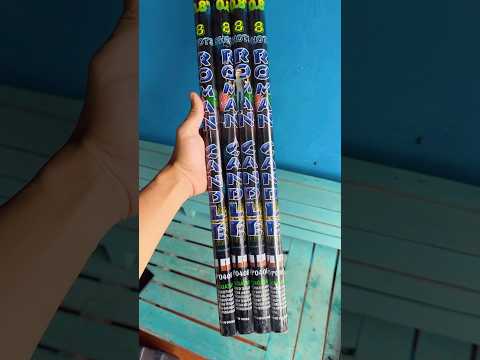 Roman Candle 8 Shot 0,8 / 1 Pack 4 Batang