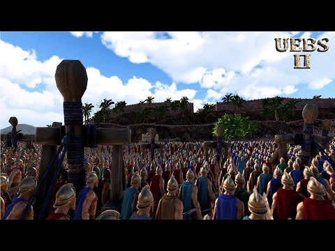 1,000,000 SPARTANS INVADE THE HAUNTED CITY OF PERSIA | Ultimate Epic Battle Simulator 2 | UEBS 2