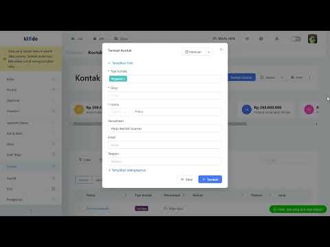 FITUR SETTING GRUP KONTAK WAJIB DIISI KETIKA PEMBUATAN DAFTAR KONTAK