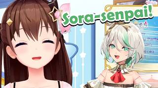 Sora Wants to Hang Out with Cecilia, But She's Too Busy…