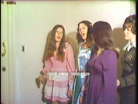 Manson Girls singing before trial