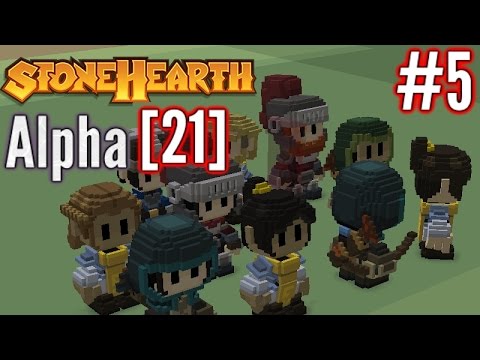 Stonehearth Alpha [21] | Part 5 | Army Expansion!! | Stonehearth Gameplay