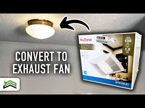 Bathroom Exhaust Fan Install | DIY Bathroom Remodel