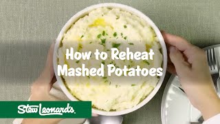 How to Reheat Mashed Potatoes | Step by Step