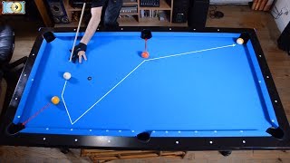 Trickshots for beginners #1 - 台球 - Pool Trick Shot & Artistic Billiard training lesson