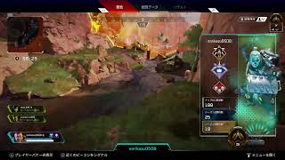 PS4 Apex ランクマプラチナ目指して キル取り頑張る♪22＃空白ゲーム実況♪