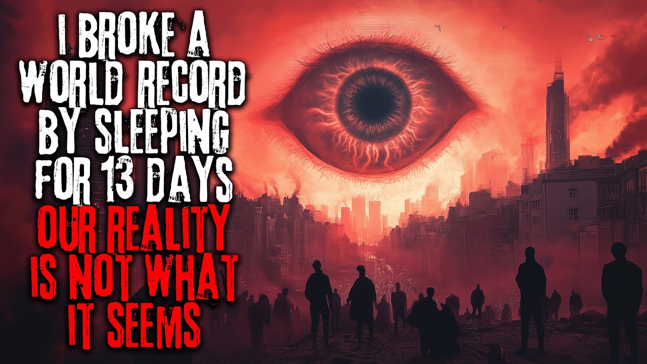I Broke A World Record By Sleeping For 13 days, Reality Is Not What It Seems | Creepypasta