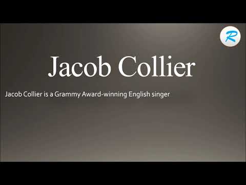 How to pronounce Jacob Collier