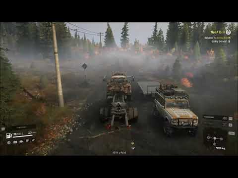 S01E37 Snowrunner hardmode Let´s play / playthrough ( Pinewood express +preperation The Essentials )