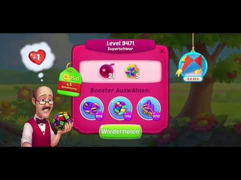 Homescapes Level 9471  -- No cheats