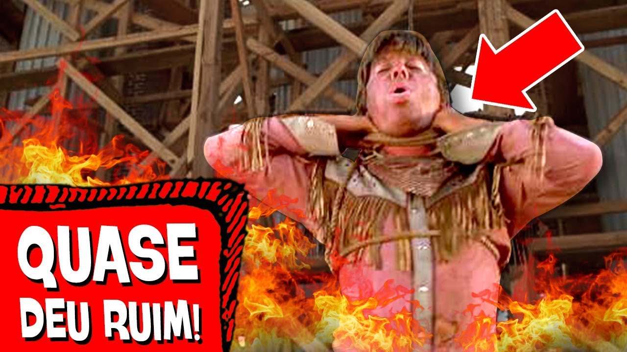 5 Cenas PERIGOSAS que QUASE DERAM ERRADO! 😵 ❌