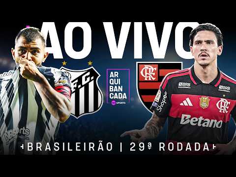 AO VIVO: SANTOS X FLAMENGO (PRÉ-JOGO, NARRAÇÃO E PÓS) | BRASILEIRÃO 2026